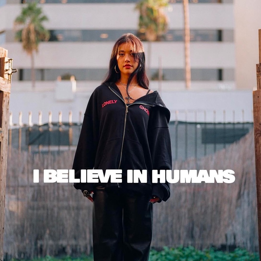 Lonely Ghost Is It Okay To Be Okay Heavyweight Zip-Up Boxy Hoodie